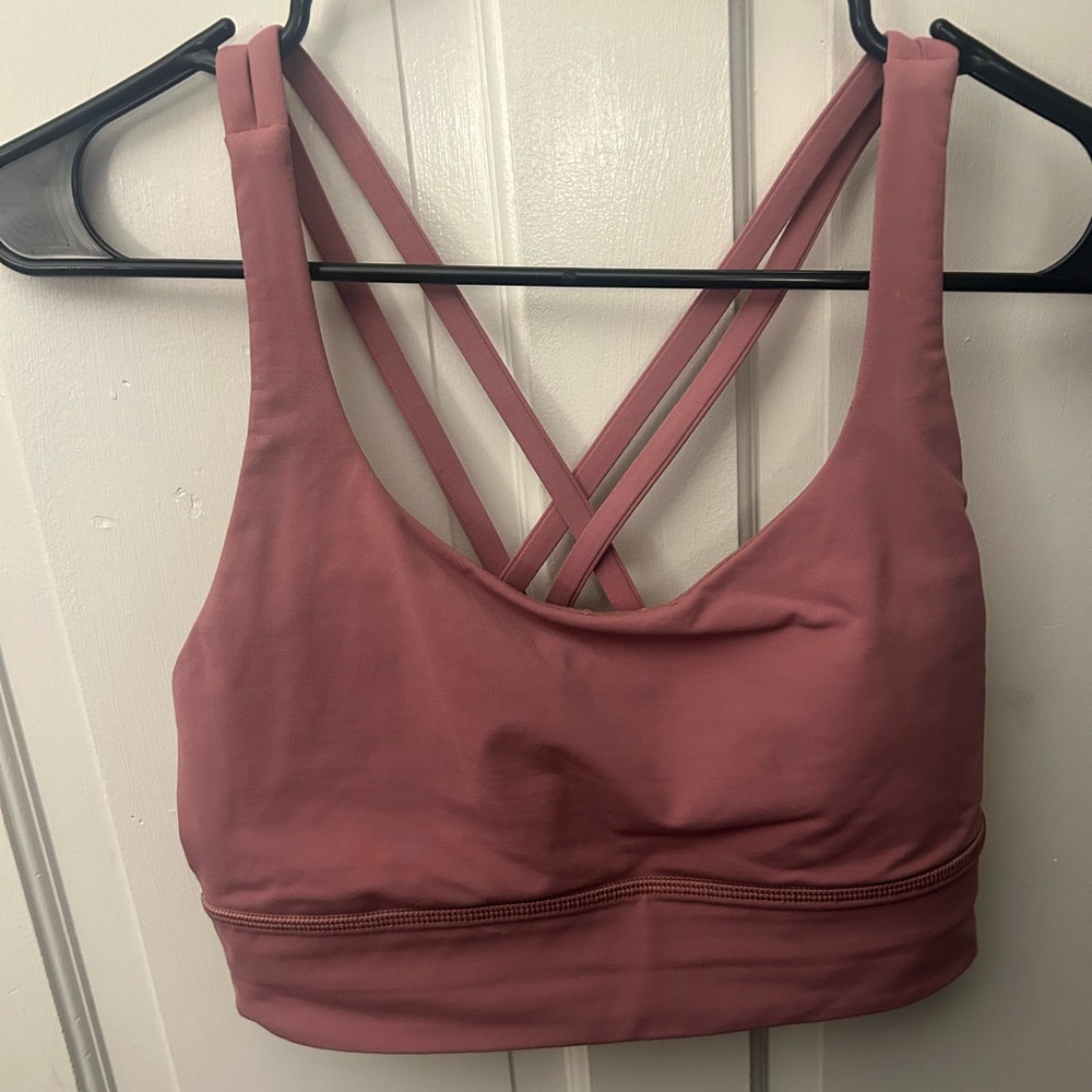 lululemon energy bra longline size 8